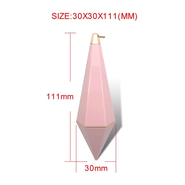 Hexagonal  Cosmetic Lipstick Tube Packaging