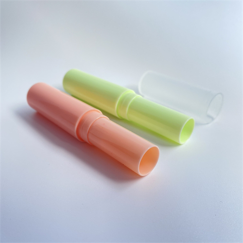 Slim Lip Balm Tube 3.5g Empty Plastic Lip Lipstick Cosmetic Container With Caps