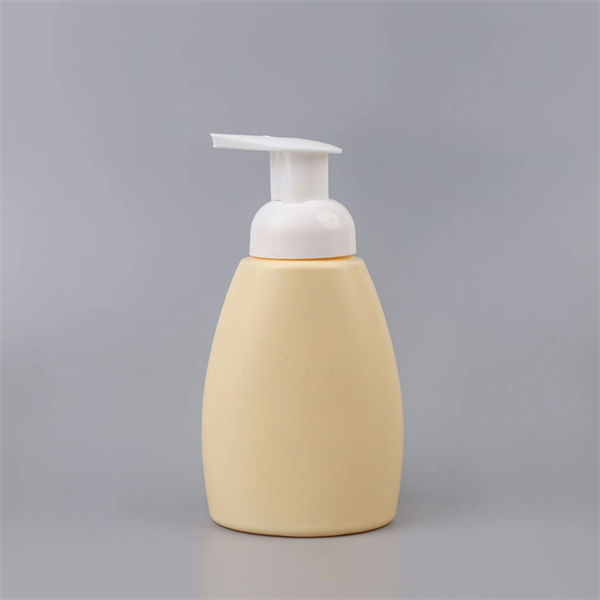 300ml PE Foam Soap Pump Dispensers Bottle Set Empty Oval Foam Pump Bottle