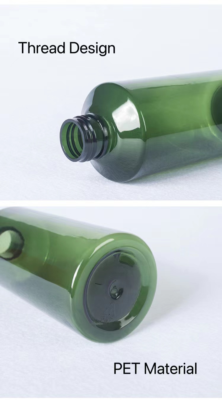 50ml 100ml 150ml 200ml PET Plastic Sloping Shoulder Bottle sets