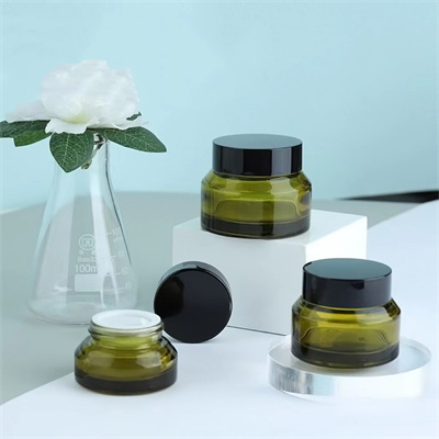 What materials for making cosmetic cream jars are commonly used to?