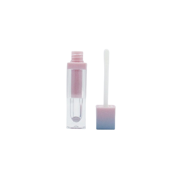 Mini Gradient Lip Gloss Tube Containers Plastic Refillable Lip Balm Bottles