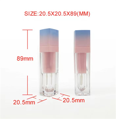 Plastic Lip Gloss Tube Containers 