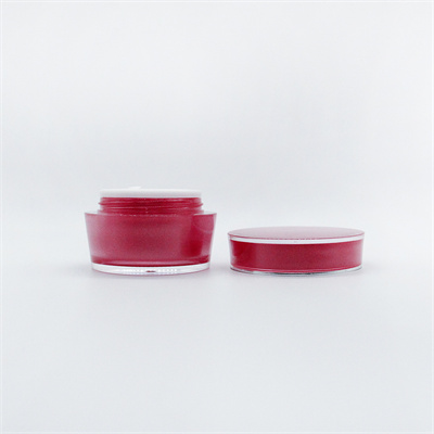 15g 30g 50g Cosmetic jars wholesale Luxury Plastic Cone Shape Cream Jars 