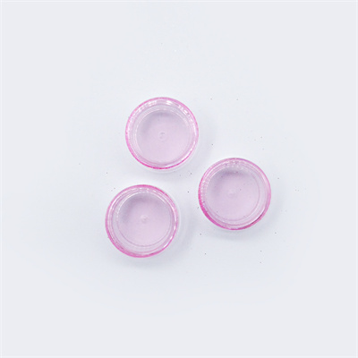 3g/5g Mini Round Empty PS Plastic Jar,Mixed Colors Cosmetic Cream Empty Eye Box Jar with Screw Cap 