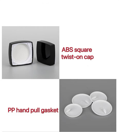 Square Acrylic Cosmetic Container