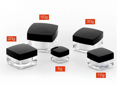 Square Acrylic Cosmetic Container