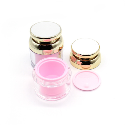 Wholesale 15g 30g 50g Acrylic Cosmetic Jar Empty Mirror Cream Container