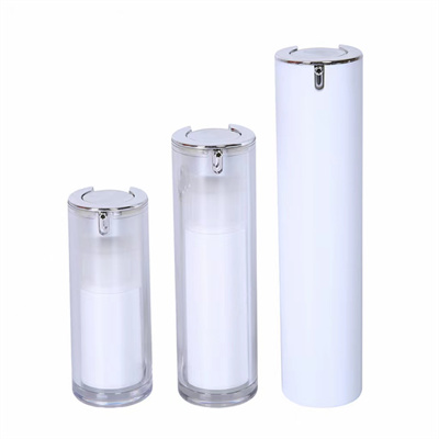 Acrylic cosmetic bottle