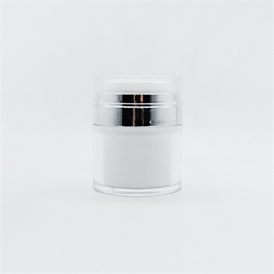 Acrylic Cosmetic 15g 30g 50g Vacuum pump container Double-layer Cream Jar for Personal Care