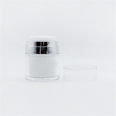 Acrylic Cosmetic 15g 30g 50g Vacuum pump container Double-layer Cream Jar for Personal Care