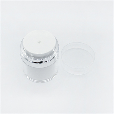 Acrylic Cosmetic 15g 30g 50g Vacuum pump container Double-layer Cream Jar for Personal Care