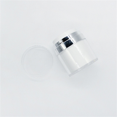 Acrylic Cosmetic 15g 30g 50g Vacuum pump container Double-layer Cream Jar for Personal Care