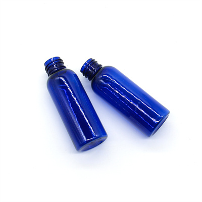 4oz Blue PET Bottles Plastic Bottles with Spray and Lotion