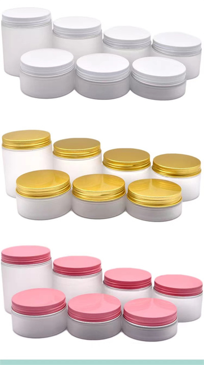 Wide Mouth Plastic Jars with Lids