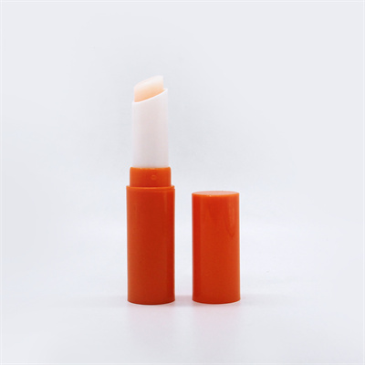 Empty Lip Balm Tubes with Diagonal Mouth Design