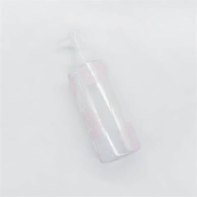 Cosmetic Bottles 300ml PET Plastic Makeup Remover Oil Bottle Packaging