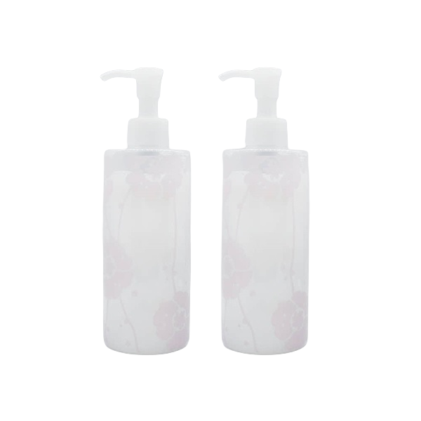 Cosmetic Bottles 300ml PET Plastic Makeup Remover Oil Bottle Packaging