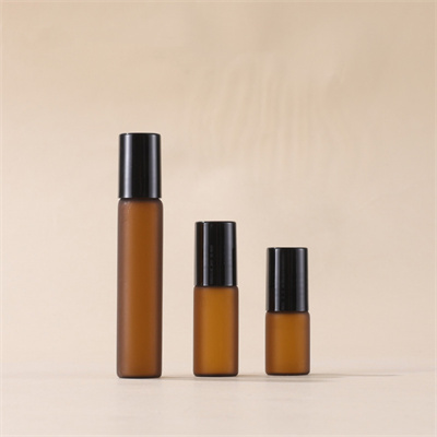 3ml 5ml 10ml Essential Oil Roller Bottles Round Glass Perfume Roller Bottles 