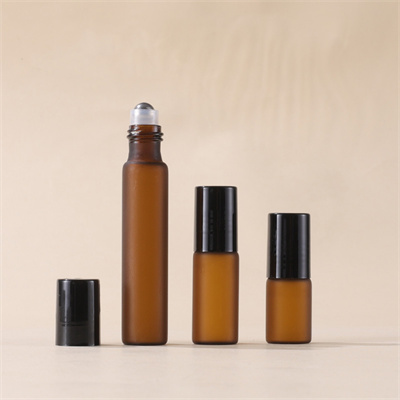 3ml 5ml 10ml Essential Oil Roller Bottles Round Glass Perfume Roller Bottles 