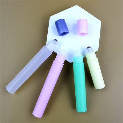 Wholesale 5ml 8ml 10ml Perfume Roller Bottles Matte Round with Roller Ball