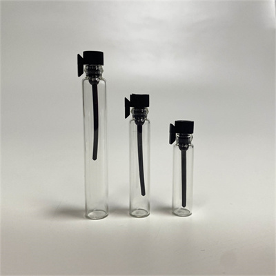 Essential oil Fragrance Tester Bottle Tube 1ml 2ml 3ml Vial Glass Bottle 