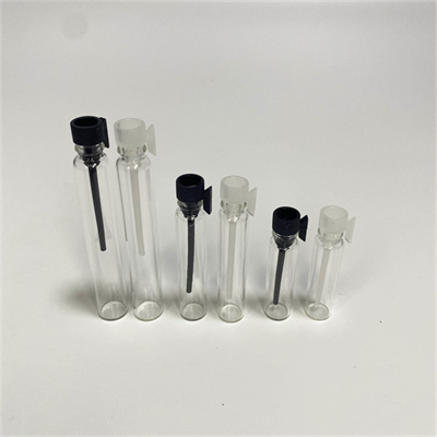 Essential oil Fragrance Tester Bottle Tube 1ml 2ml 3ml Vial Glass Bottle 