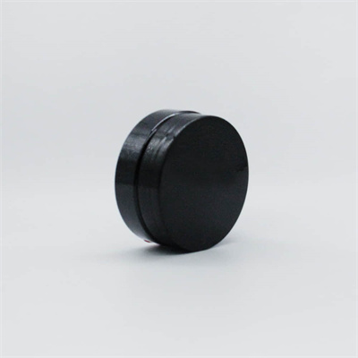 Plastic Cosmetic Jars Screw Top Variety Sizes Black cosmetic jars with Lids