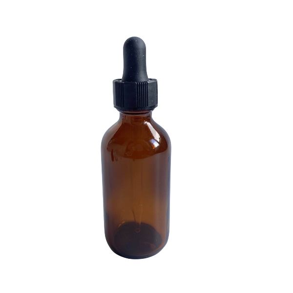 Essential Oil Bottles 1oz 2oz 4oz Empty Amber Cosmetic Glass Dropper Bottles