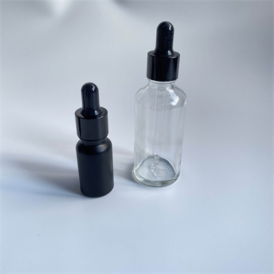 Essential Oil Bottles 1oz 2oz 4oz Empty Amber Cosmetic Glass Dropper Bottles