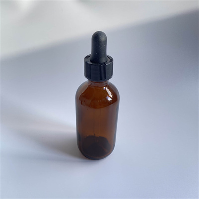 Essential Oil Bottles 1oz 2oz 4oz Empty Amber Cosmetic Glass Dropper Bottles