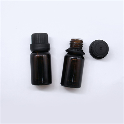 Amber Essential Oil Bottle 5ml 10ml Empty Glass Bottle for Essential Oil with Dropper