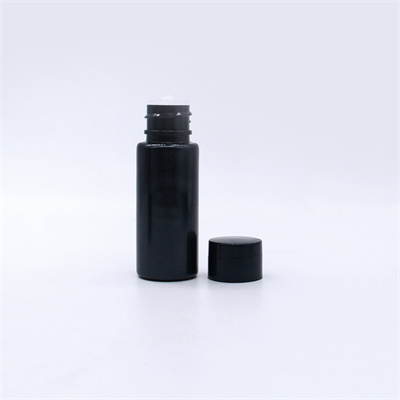 15ml 20ml Black Plastic Small Squeeze Bottles with Inner Plug