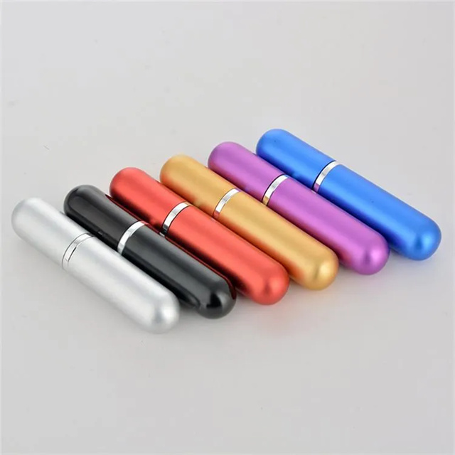 5ml 8ml Mini Perfume Spray Bottls Empty Fine Mist Refillable Portable Cosmetic Containers 