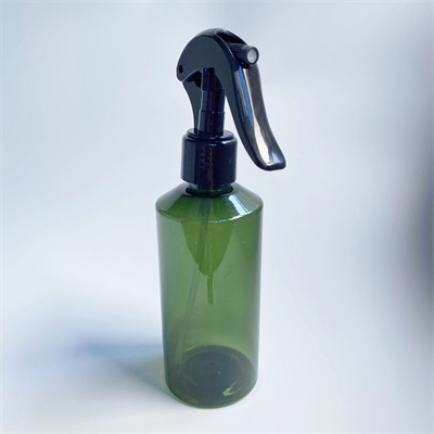 Slanted Shoulder Plastic Bottle 200ml Shampoo Lotion Cosmetic Container PET Shower Gel Package