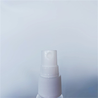 Empty fine mist PET 20ml small spray bottle for cosmetic packaging