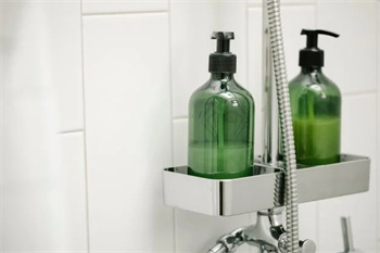 Green Shampoo Bottle