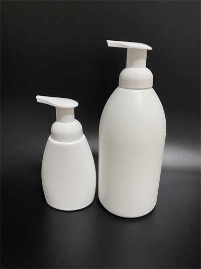 1L 1000ml white HDPE foam dispenser bottle for Cosmetics Containers And Packaging