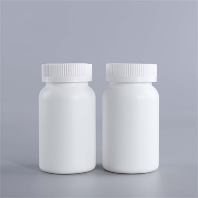 Empty Pill Bottle Medical Capsule100ml 150ml Plastic packaging bottle with Screw Cap