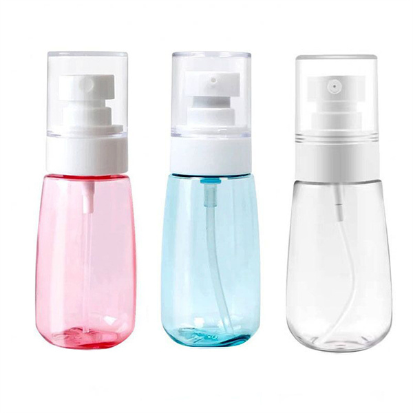 Travel 30ml fine mist spray bottle Empty Plastic Cosmetic PETG Mist Spray Bottle for facial