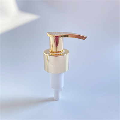 24 410 Gold Plastic Lotion Pump Dispenser  for Plastic Bottles Treatment Pump 24/410