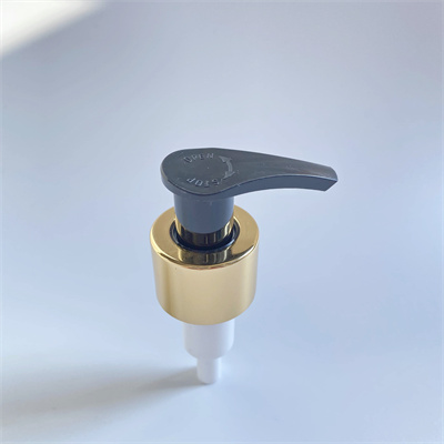 24 410 Gold Plastic Lotion Pump Dispenser  for Plastic Bottles Treatment Pump 24/410