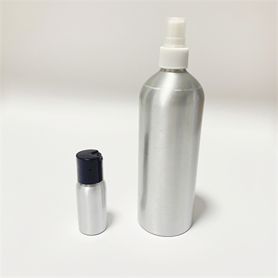 Free Sample Aluminium Bottles Packaging Cosmetic Skin Care Products