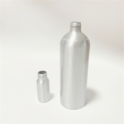 Free Sample Aluminium Bottles Packaging Cosmetic Skin Care Products