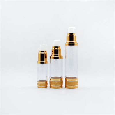 Luxury 15ml 30ml 50ml Serum Bottle Airless Cosmetic Bottles