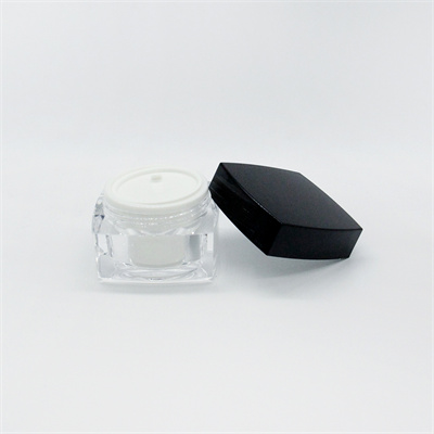 Empty Square Cosmetic Packaging Face Cream Storage Container 