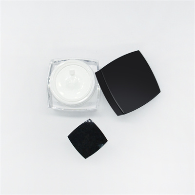 Empty Square Cosmetic Packaging Face Cream Storage Container 