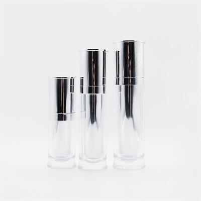 Gold Silver Luxury skincare bottles 30ml 50ml 80ml 2025 Style 